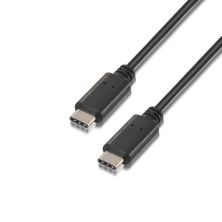 Cable Alargador USB 2.0 Tipo C/M a USB Tipo C/M - 2m · Negro