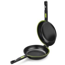 Sartén Dupla para Tortillas BRA Prior A121465 · 24cm · Aluminio Fundido · Apta Inducción