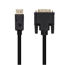 Cable Conversor Displayport/M a DVI/M - 2m · Negro