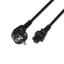 Cable de Alimentación Trebol C5/H a CEE7/M - 1.5m · Negro