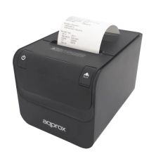 Impresora de Tickets APPROX APPPOS80AMUSE Monocromo - 250mm/s · Papel 80mm · USB · Ethernet · Negro