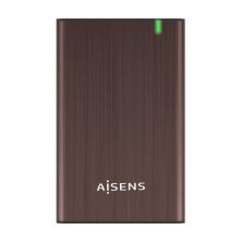Caja Externa para Disco SSD AISENS ASE-2525BWN - 2,5" · USB 3.0 · Negro