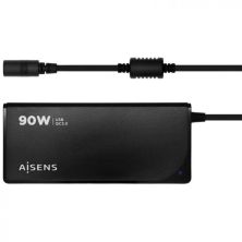 Cargador para Portátil Universal AISENS ASLC-90WAUTO-BK - 90W · 12 Conectores