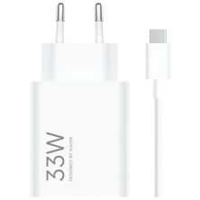 Cargador de Pared con Cable  XIAOMI BHR9956EU - 33W · USB Tipo C · Blanco