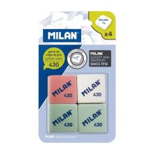 Pack 4 Goma MILÁN 430 BMM9215 - 2,8x2,8x1,3cm
