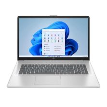 Portátil HP 17-CN3029NS - i3-N305 · 17.3" FHD · 8GB · 512GB SSD · Win11 · Plata