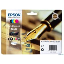 Pack Cartucho Original EPSON 16XL BK+C+M+Y - C13T16364010