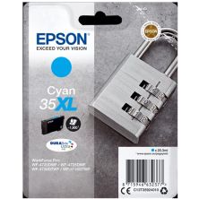 Cartucho Original EPSON 35XL Cyan - C13T35924010