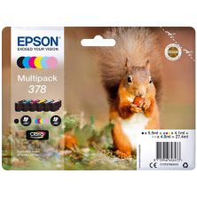 Cartucho Original EPSON 378 T3788 BK+C+M+Y - C13T37884010