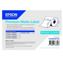 Pack 8 Rollo de Etiquetas Original BROTHER 105 x 210mm 2256 Etiquetas  - C33S045740