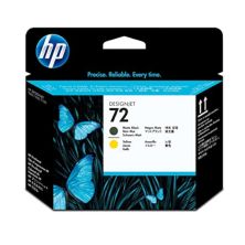 Cabezal HP 72 Negro Mate + Amarillo - C9384A