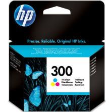 Cartucho Original HP 300 Tricolor - CC643EE