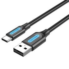 Cable Alargador USB 2.0 Tipo A/M a USB Tipo C/M - 1m · Gris