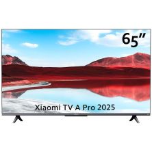 Televisor XIAOMI TV A Pro 2025  - 65" · 4K UHD · Smart TV · BT 5.0 · 3xHDMI · USB 2.0 · WiFi · Vesa 400x300