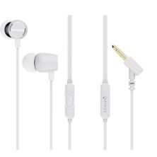 Auriculares con Cable AIWA ESTM-30WT - Jack 3.5mm · 20Hz · Micrófono · Cable 120cm · Blanco