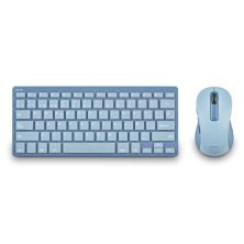 Pack Inalámbrico Silencioso NGS Fantasy  - USB · Teclado y Ratón · Azul