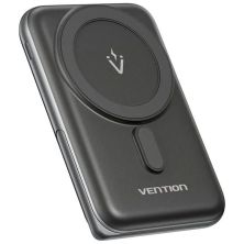 Powerbank Inalámbrica VENTION FHNB0 - 10000mAh · USB Tipo C · Negro