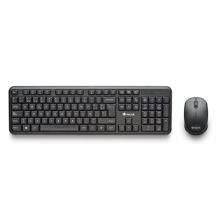 Pack Inalámbrico Silencioso NGS Harmonykit - Teclado y Ratón · Negro