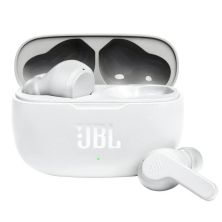 Auriculares Inalámbricos JBL Wave 200TWS - BT 5,0 · Micrófono · Estuche de Carga · Blanco