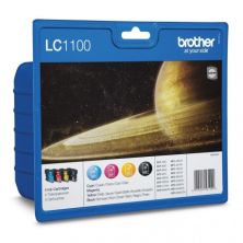 Pack Cartucho Original BROTHER LC1100 BK+C+M+Y - LC1100VALBP