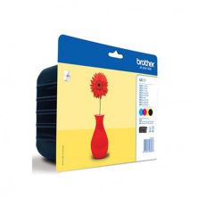 Pack Cartucho Original BROTHER LC121 BK+C+M+Y - LC121VALBP