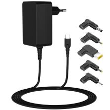 Cargador para Portátil LEOTEC Notebook - 45W · USB Tipo C
