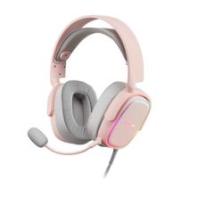 Auriculares Diadema con Cable MARS GAMING MHAXP - Jack 3.5 mm · 18Hz · Micrófono · Cable 200cm · Rosa