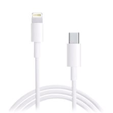 Cable Alargador USB Tipo C a Lightning - 1m · Blanco