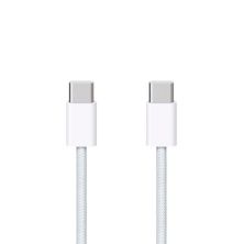 Cable Alargador USB Tipo C a USB Tipo C - 1m · Trenzado Blanco