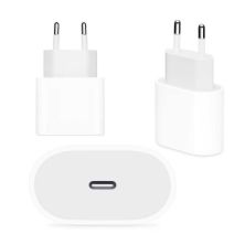 Cargador de Pared APPLE MUVV3ZM/A - Carga Rápida · 20W · USB Tipo C