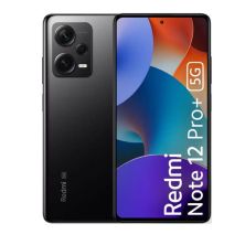 Smartphone XIAOMI Redmi Note 12 Pro Plus - 5G · MediaTek Dimensiti 1080 · 6.67" HDR10+ · 8GB · 256GB · Android · Negro