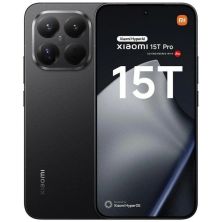 Smartphone XIAOMI 15T Pro - 5G · Dimensity 9400+ · 6.83" AMOLED · 12GB · 1TB · Xiaomi HyperOS 2 · Negro