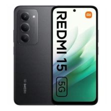 Smartphone XIAOMI Redmi 15 - 5G · NFC · Snapdragon 6s Gen 3 · 6.9" FHD+ · 8GB · 256GB · HyperOS 2 · Negro