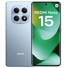 Smartphone XIAOMI Redmi Note 15 MZB0MOIEU - Helio G100 · 6.77" FHD+ · 8GB · 256GB · HyperOS 2 · Azul Glaciar