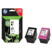 Pack Cartucho Original HP 62 BK+C+M+Y - N9J71AE
