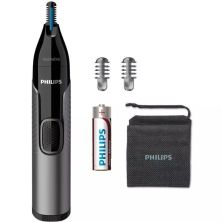 Perfilador PHILIPS Nose Trimmer 3650 Serie 3000 - AA · 3 Accesorios · Gris
