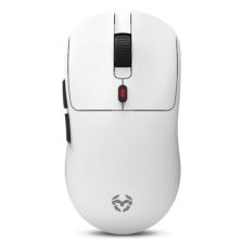 Ratón Gaming Inalámbrico KROM Klever - USB · 1000DPI · Blanco