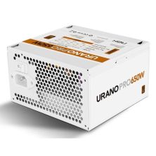 Fuente de Alimentación NOX Urano Pro - 650W · Ventilador 120mm · ATX · 80 Plus Bronce · Blanco