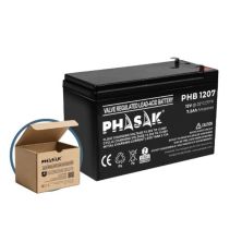 Batería para SAI PHASAK PHB 1207 - 12V · 7.2Ah