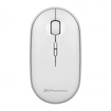 Ratón Inalámbrico PHOENIX PHREBBLE-W - BT · USB Tipo C · 1600DPI · Blanco
