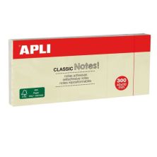 Notas Adhesivas APLI Classic 40x50mm 300 Hojas - PL10977
