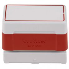 Pack 6 Sellos Original BROTHER 27 x 70 mm Rojo - PR2770R6P