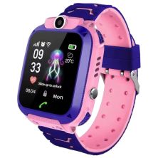 Smartwatch para Niños Q12 - 1.44" · 128x128 · IP67 · BT · Bat. 400mAh · GPS · Rosa