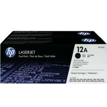 Pack 2 Toner Original HP 12A Negro - Q2612AD