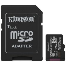 Tarjeta de Memoria KINGSTON SDCS3/64GB - 64GB · Clase 10