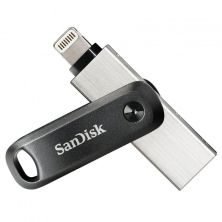 Pendrive SANDISK iXpand Go - 256GB · USB 3.0 · Negro/Plata