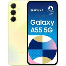 Smartphone SAMSUNG Galaxy A55 SM-A556BZYCEUE - Octa-Core · 6.6" FHD+ · 8GB · 256GB · Android · Amarillo