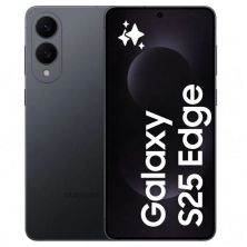 Smartphone SAMSUNG Galaxy S25 Edge - 5G · Snaodragon · 6.7" AMOLED · 12GB · 512GB · Android 15 · Titanio Negro