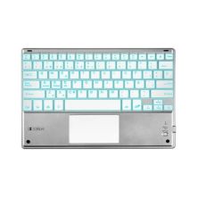 Teclado Bluetooth SUBBLIM SMBT50 SUB-KBT-SMBT50 - BT 3.0 · Multidispositivo · Plata