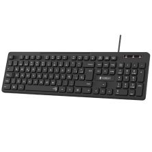Teclado con Cable Silencioso SUBBLIM Business SUBKBC-0SSK50 - USB · Negro